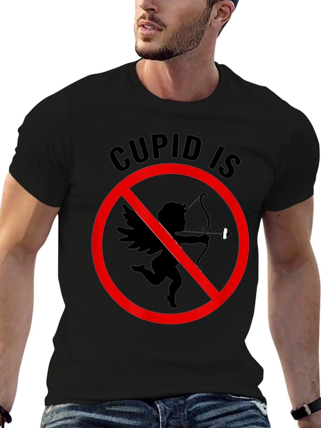 Anti-Valentines Day Cupid T-Shirt
