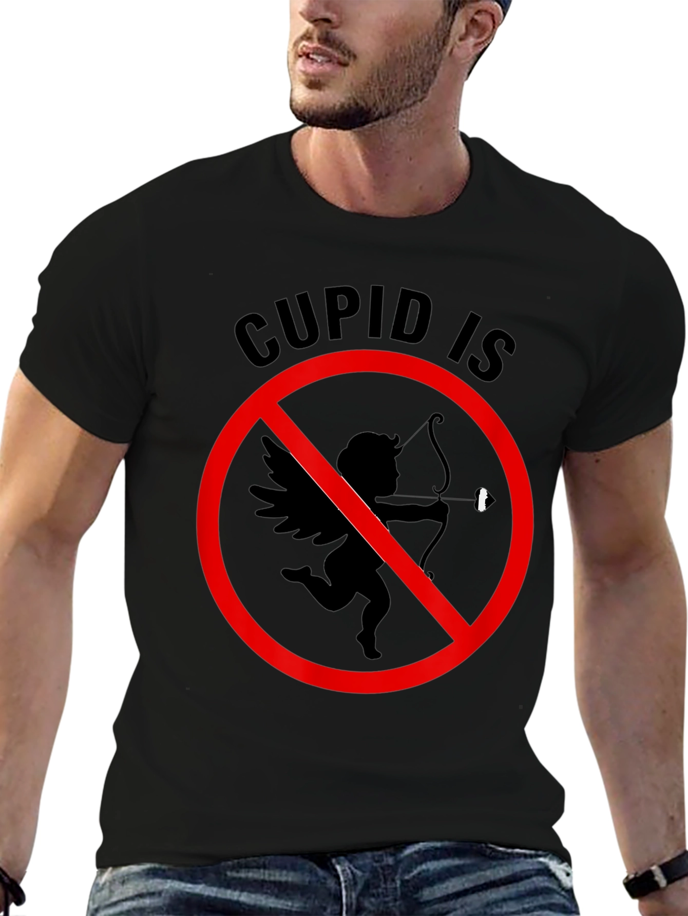 Anti-Valentines Day Cupid T-Shirt