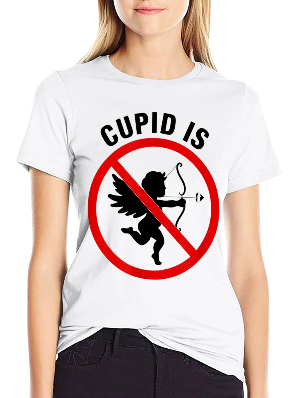 Anti-Valentines Day Cupid T-Shirt