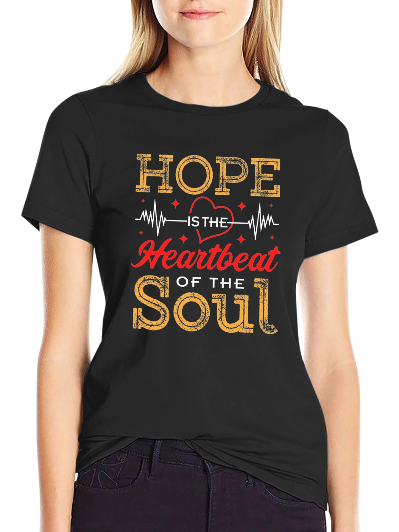 Hope Heartbeat of Soul Graphic T-Shirt