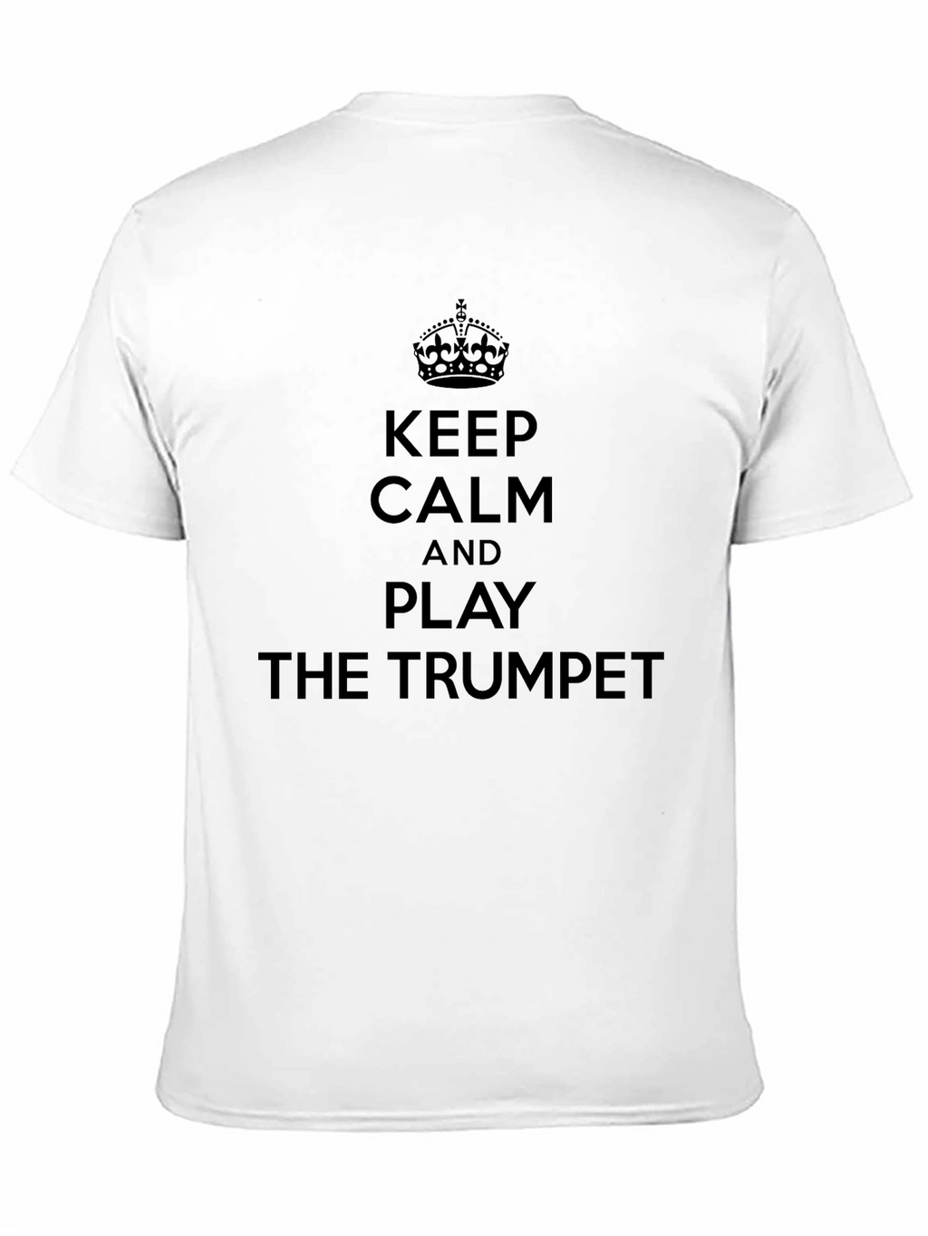 Keep Calm & Play Trumpet T-Shirt - Black