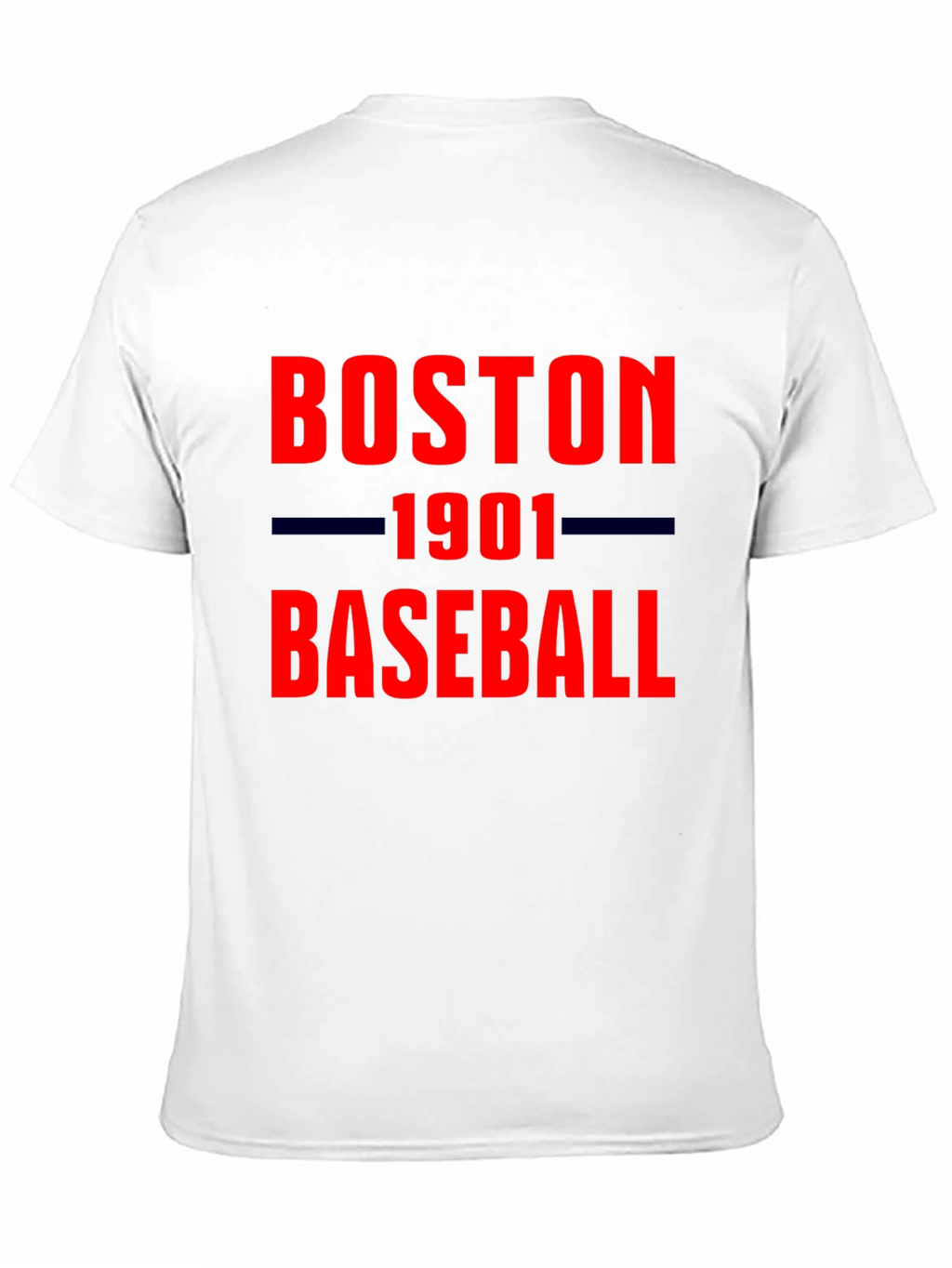 Boston Baseball 1901 Black T-Shirt