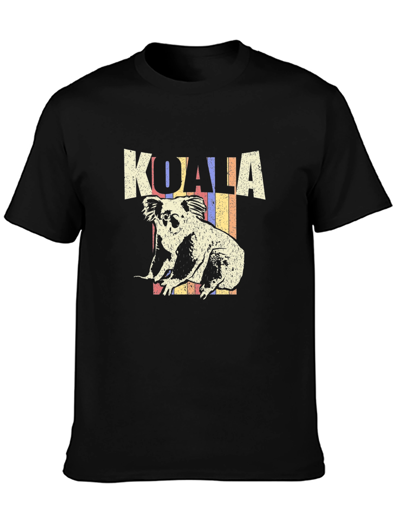 Retro Koala Graphic T-Shirt - Novelty Tee
