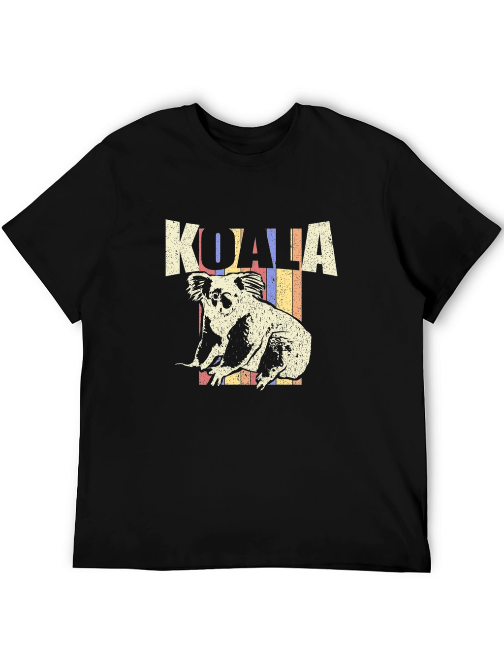 Retro Koala Graphic T-Shirt - Novelty Tee