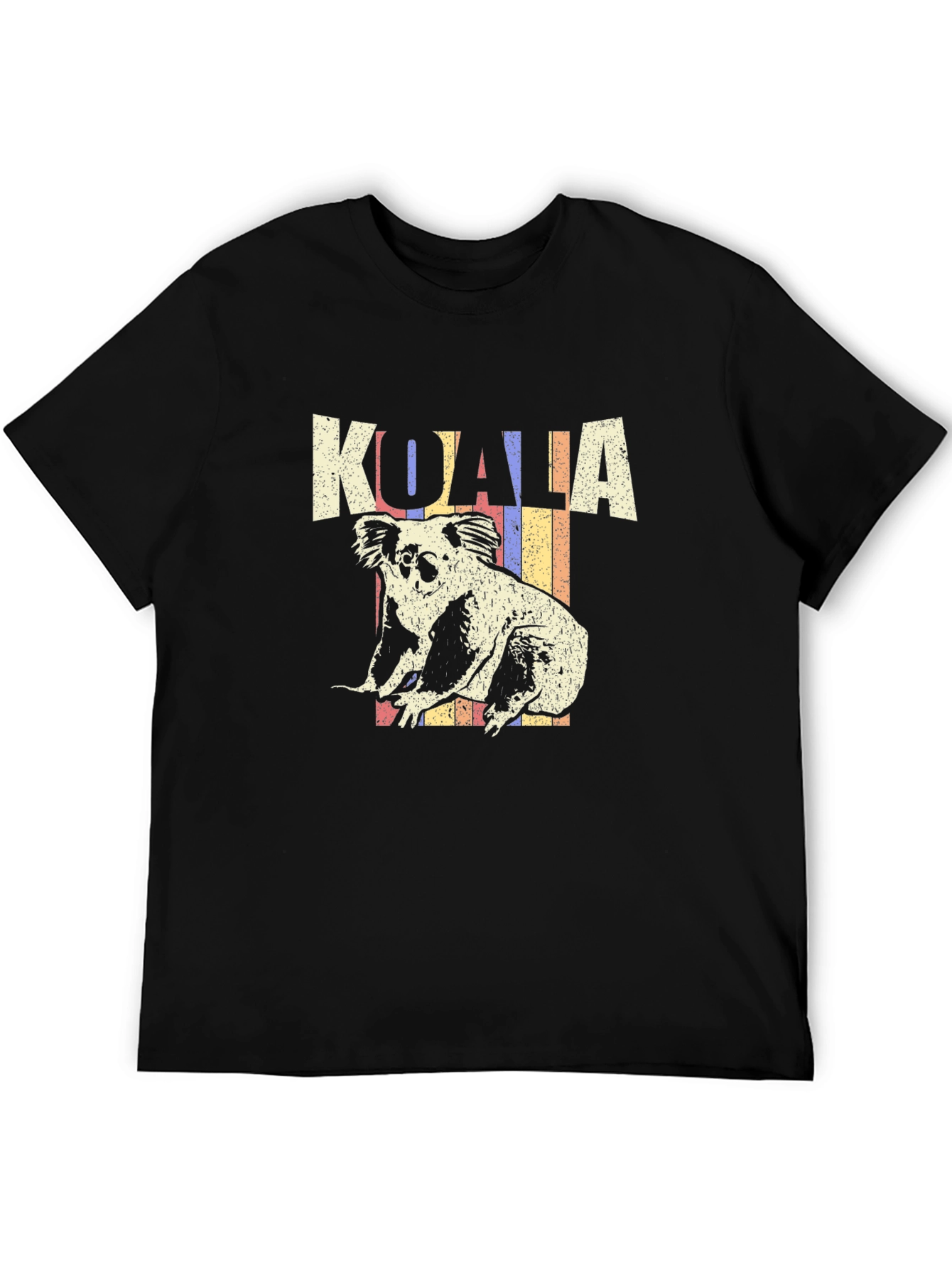 Retro Koala Graphic T-Shirt - Novelty Tee