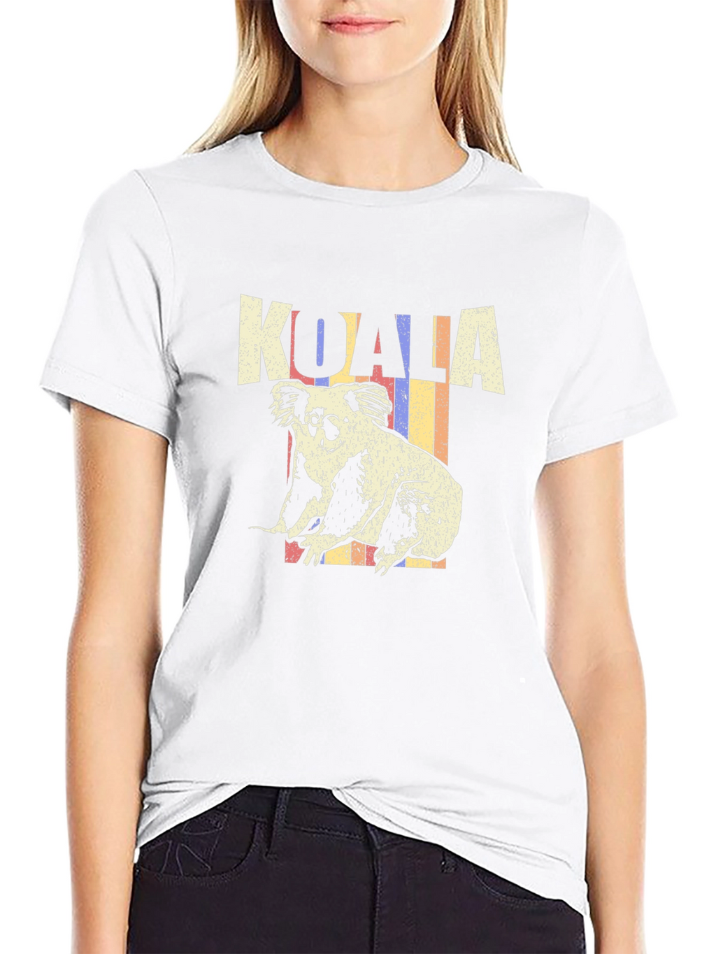 Retro Koala Graphic T-Shirt - Novelty Tee