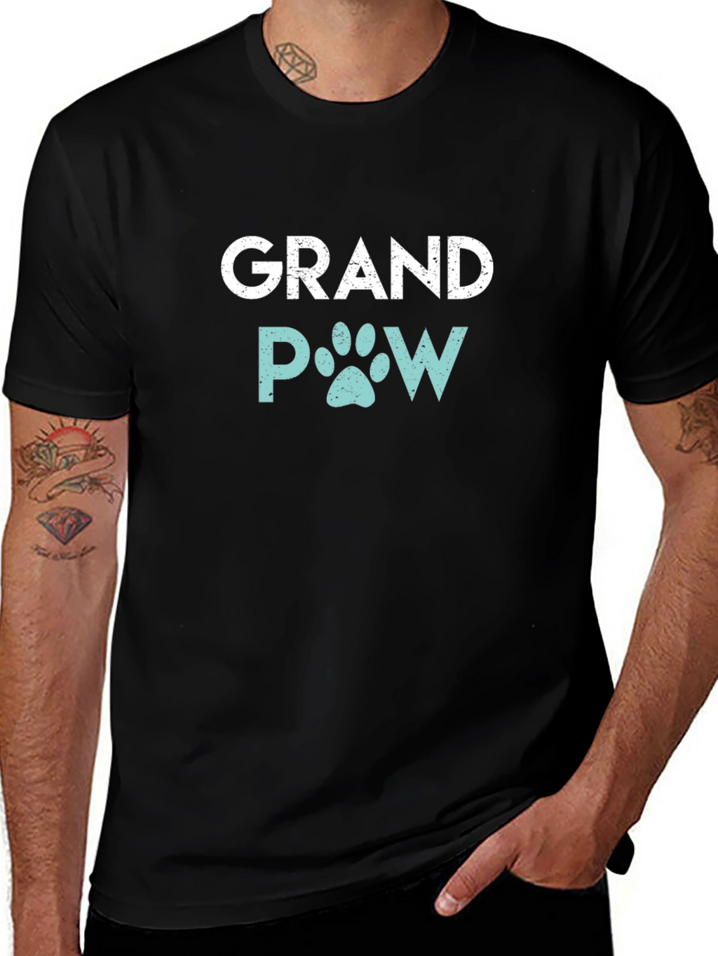 Grand Paw T-Shirt - Dog Lover Gift