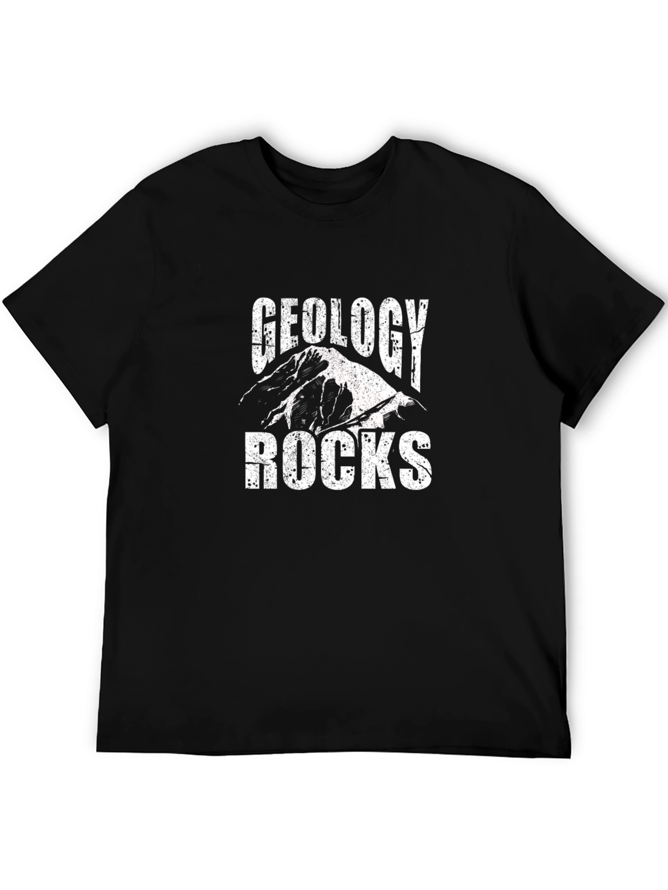 Geology Rocks Black T-Shirt