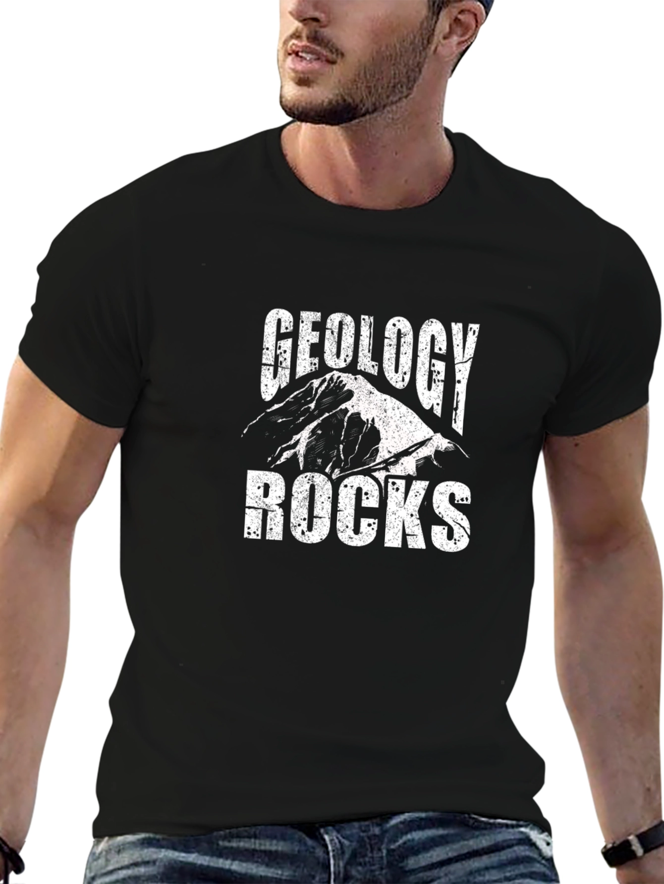 Geology Rocks Black T-Shirt