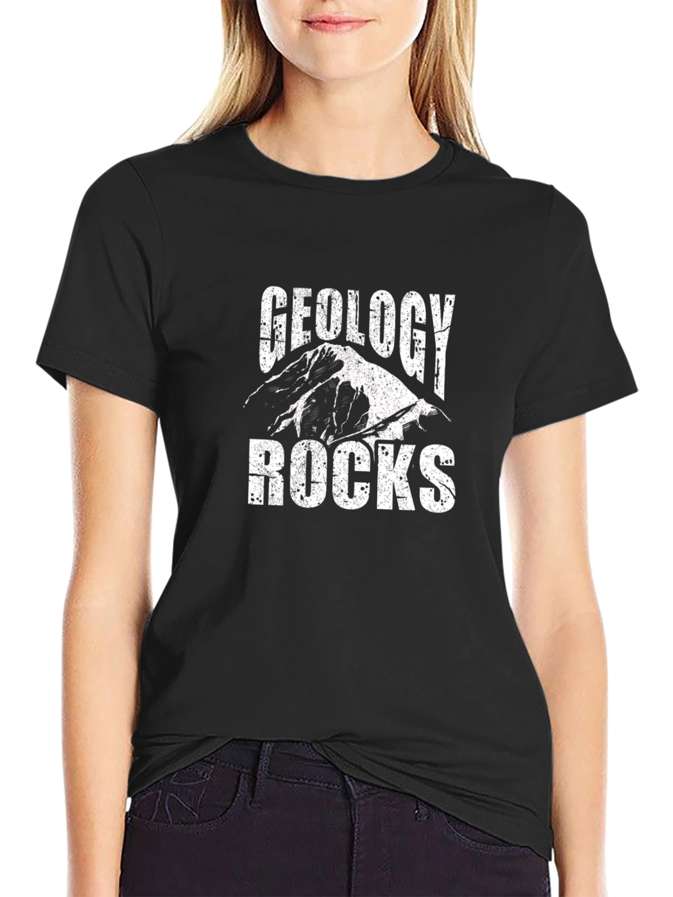 Geology Rocks Black T-Shirt