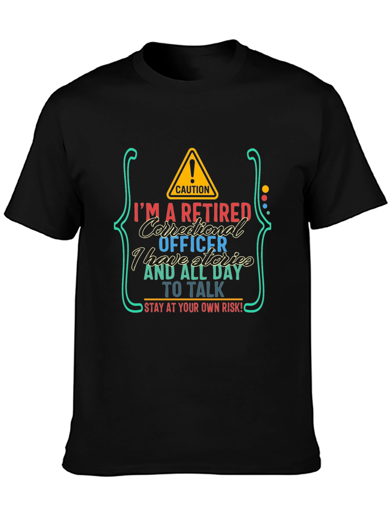 Retired Correctional Officer T-Shirt