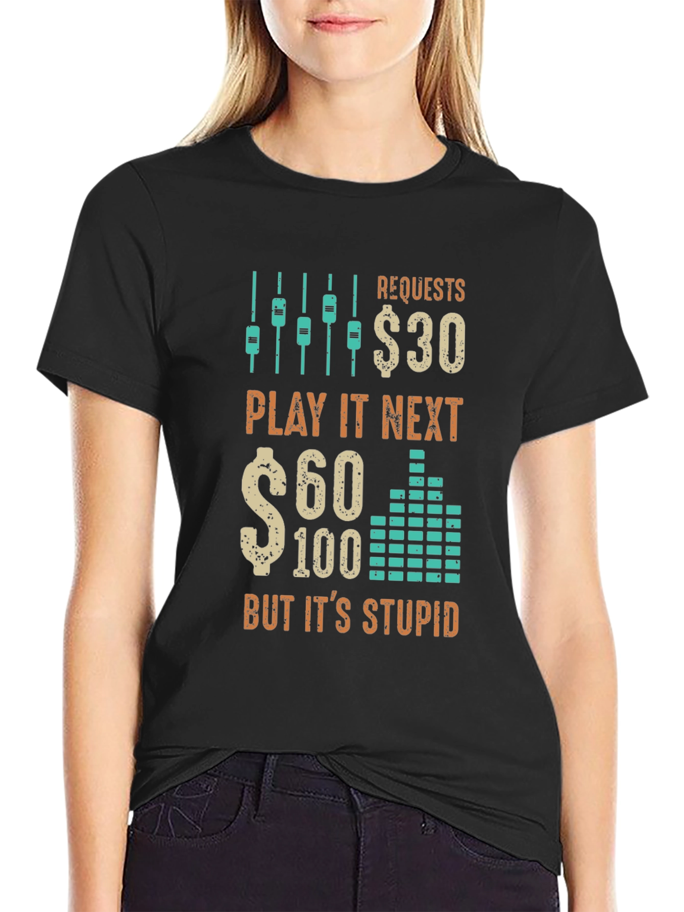 Requests T-Shirt: Funny DJ Music Lover Tee