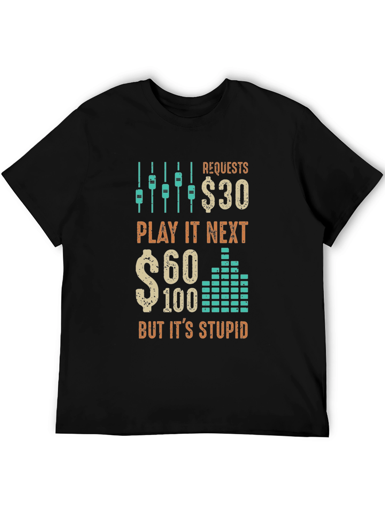 Requests T-Shirt: Funny DJ Music Lover Tee