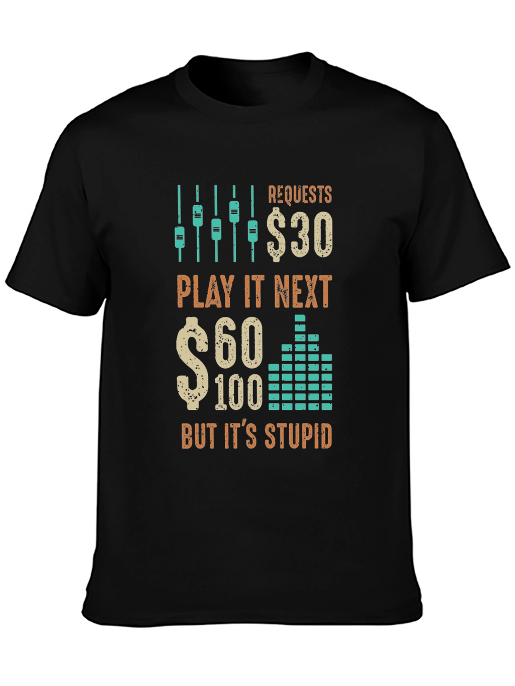 Requests T-Shirt: Funny DJ Music Lover Tee