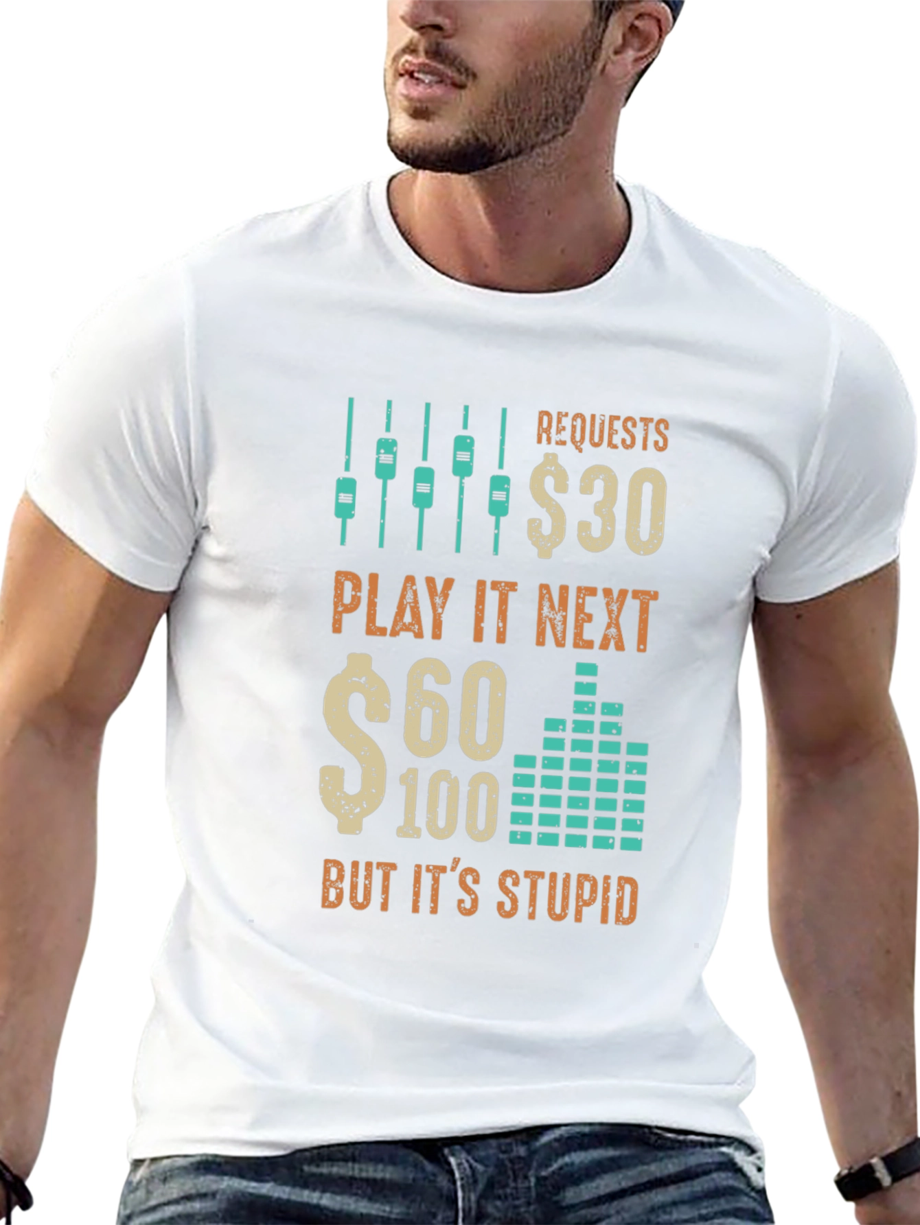 Requests T-Shirt: Funny DJ Music Lover Tee
