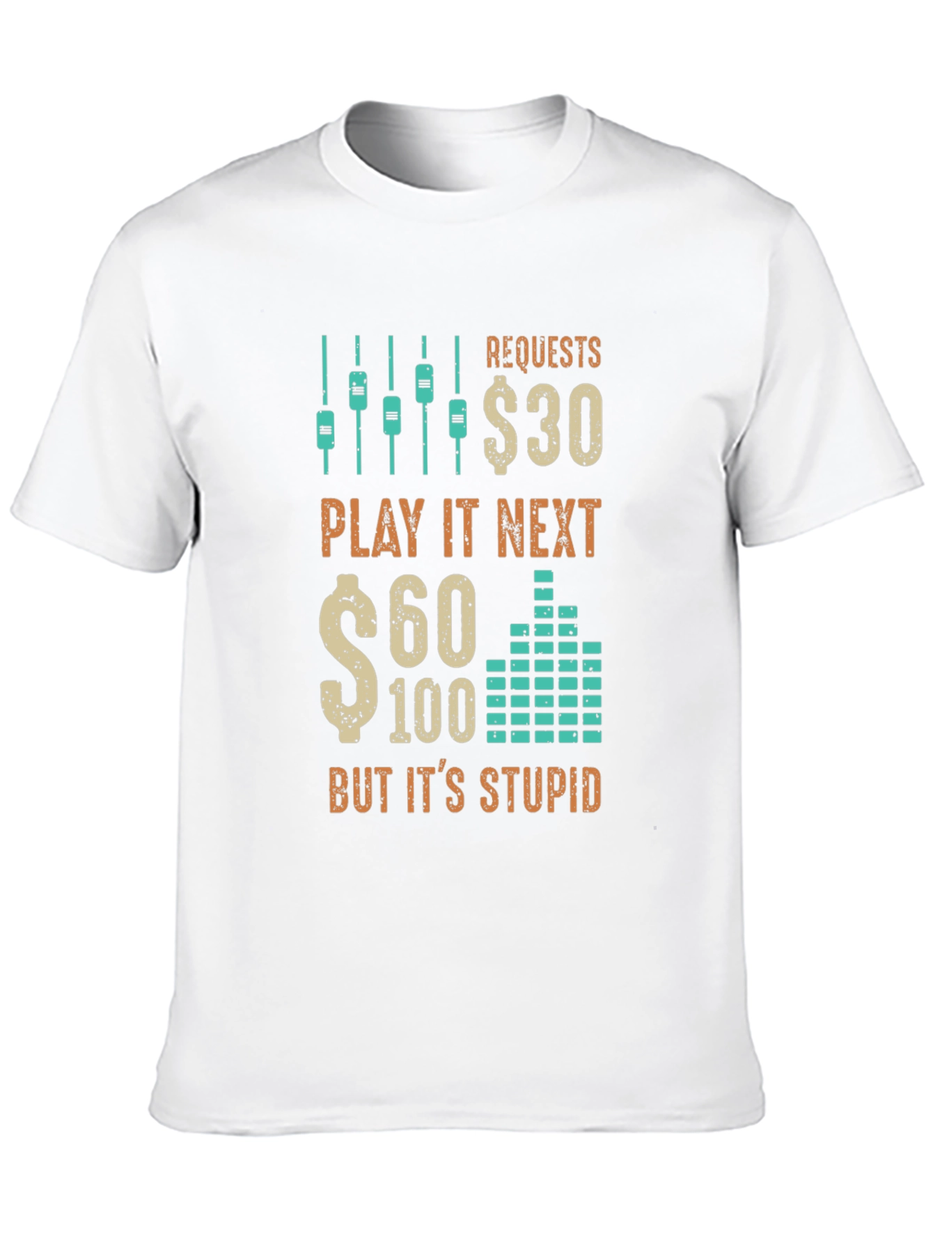 Requests T-Shirt: Funny DJ Music Lover Tee