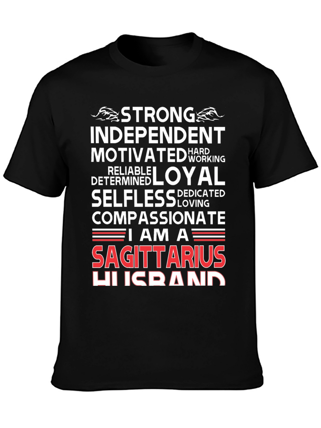 Sagittarius Husband Graphic T-Shirt