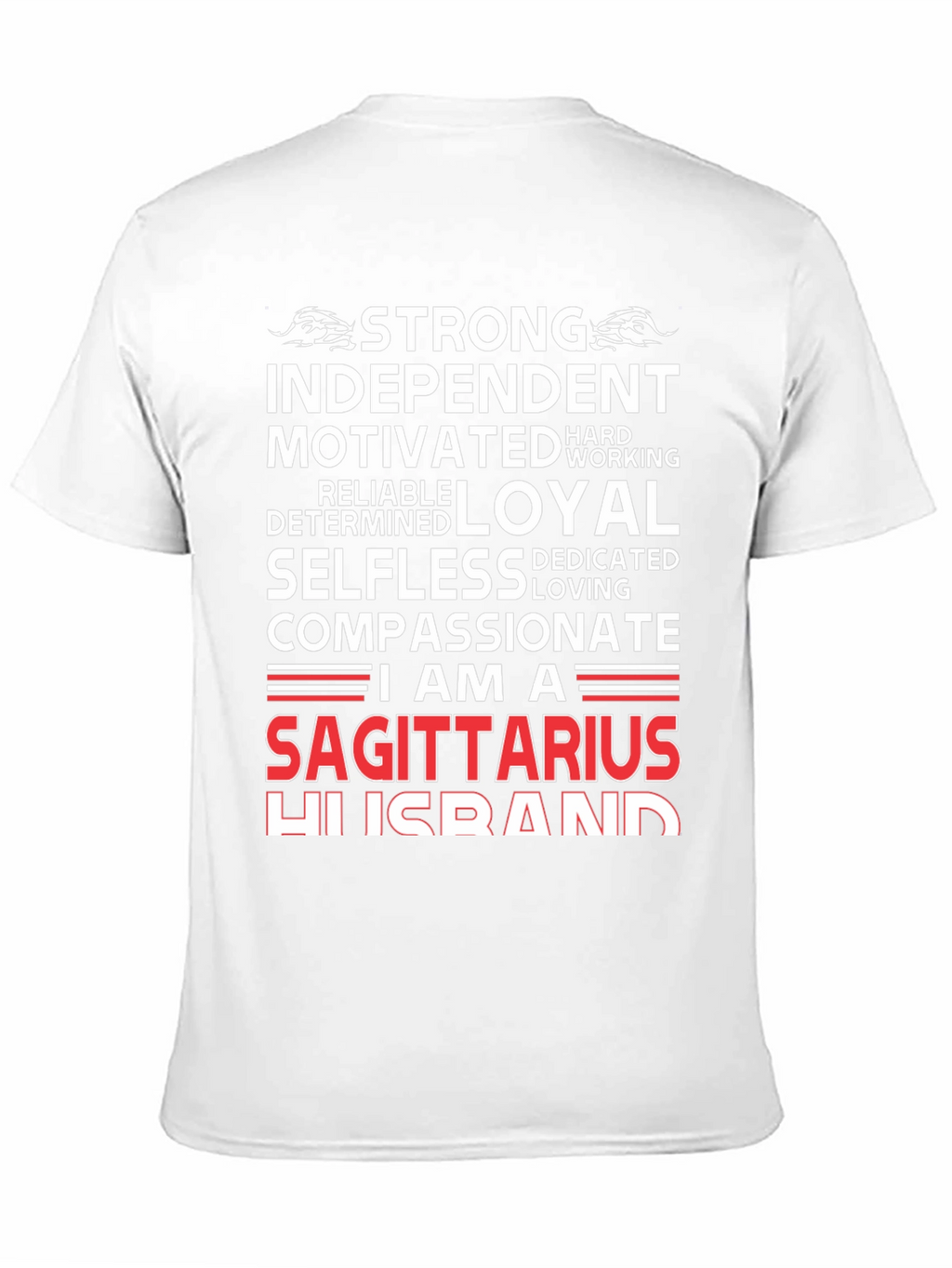 Sagittarius Husband Graphic T-Shirt