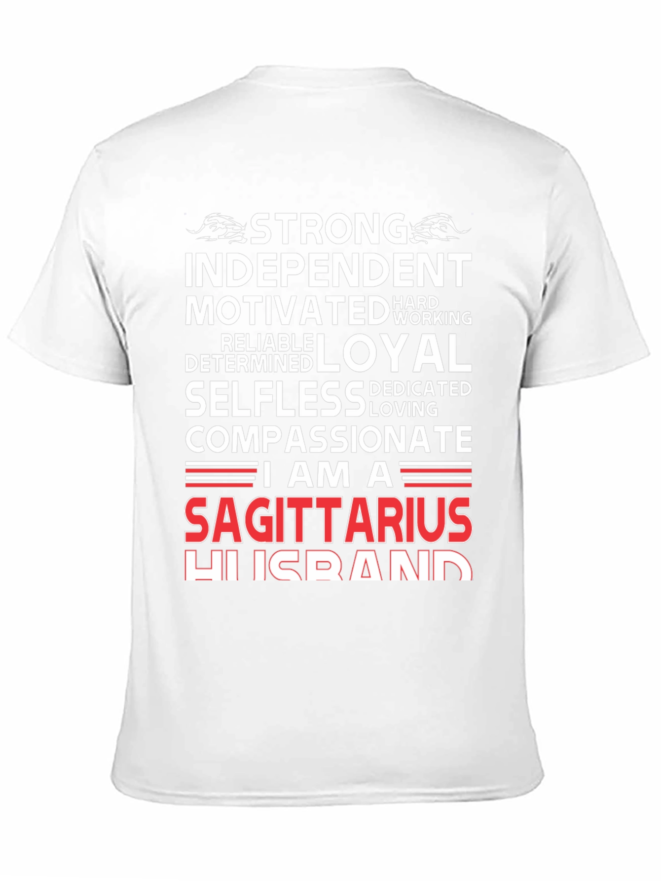Sagittarius Husband Graphic T-Shirt