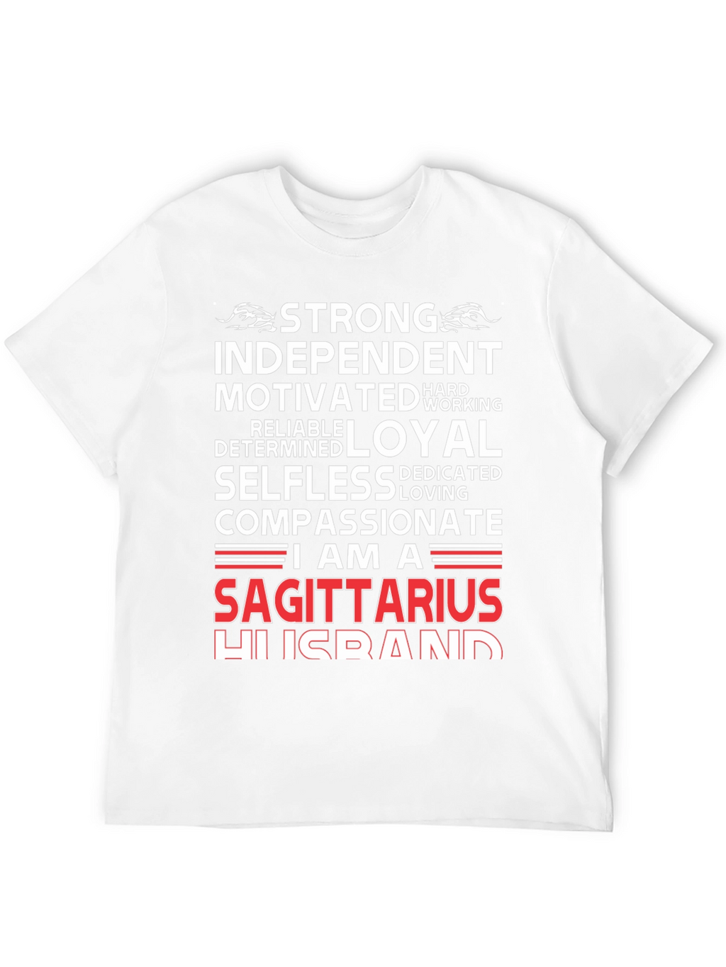 Sagittarius Husband Graphic T-Shirt