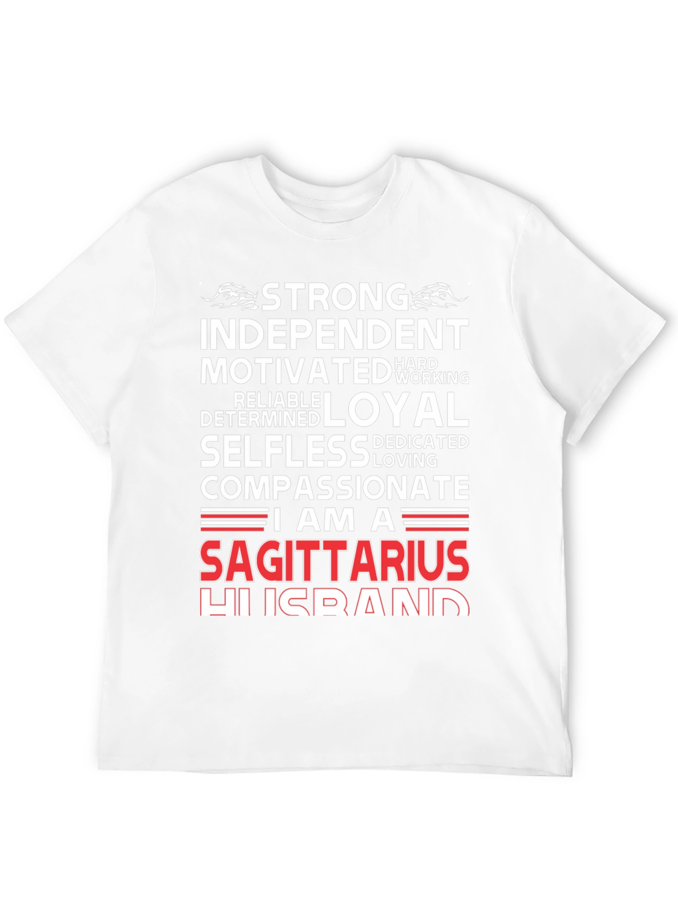 Sagittarius Husband Graphic T-Shirt