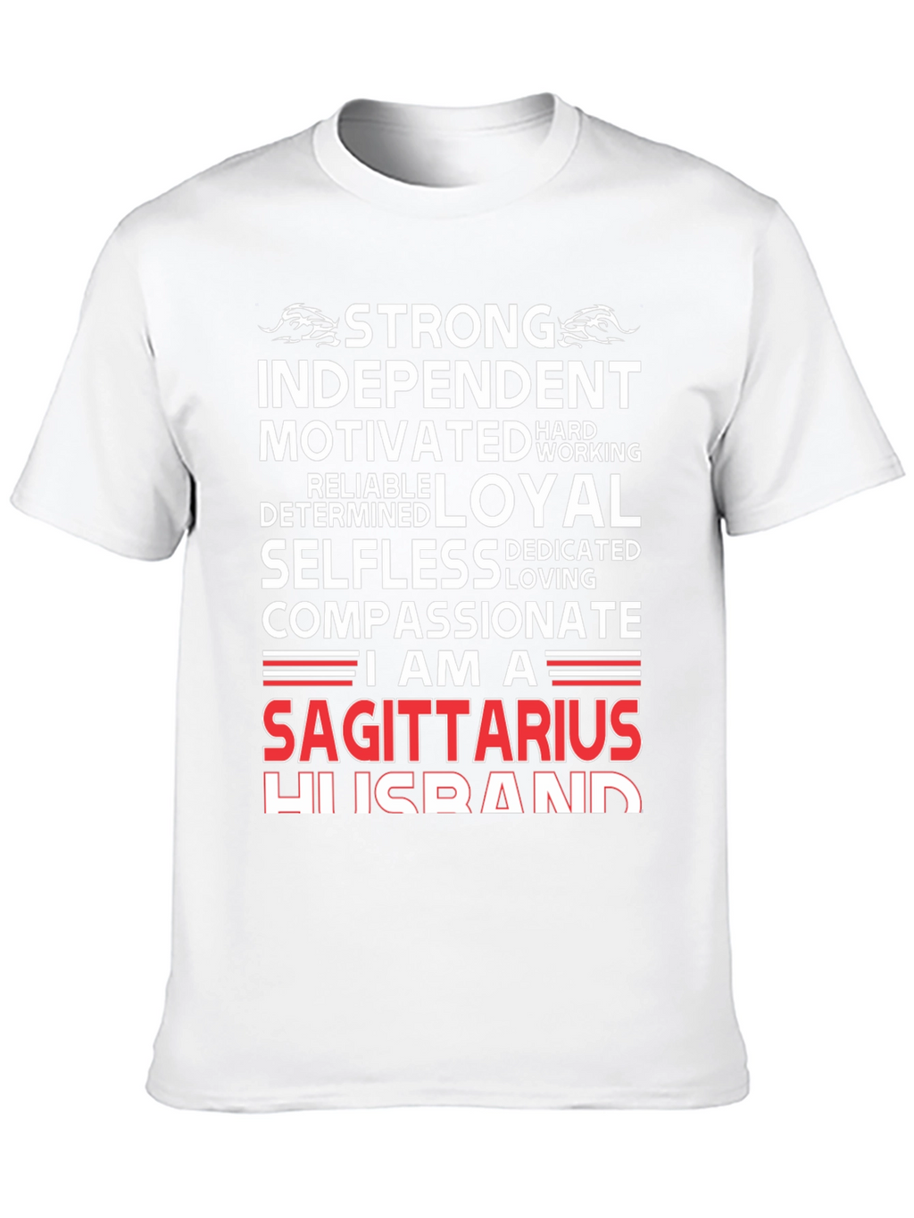 Sagittarius Husband Graphic T-Shirt