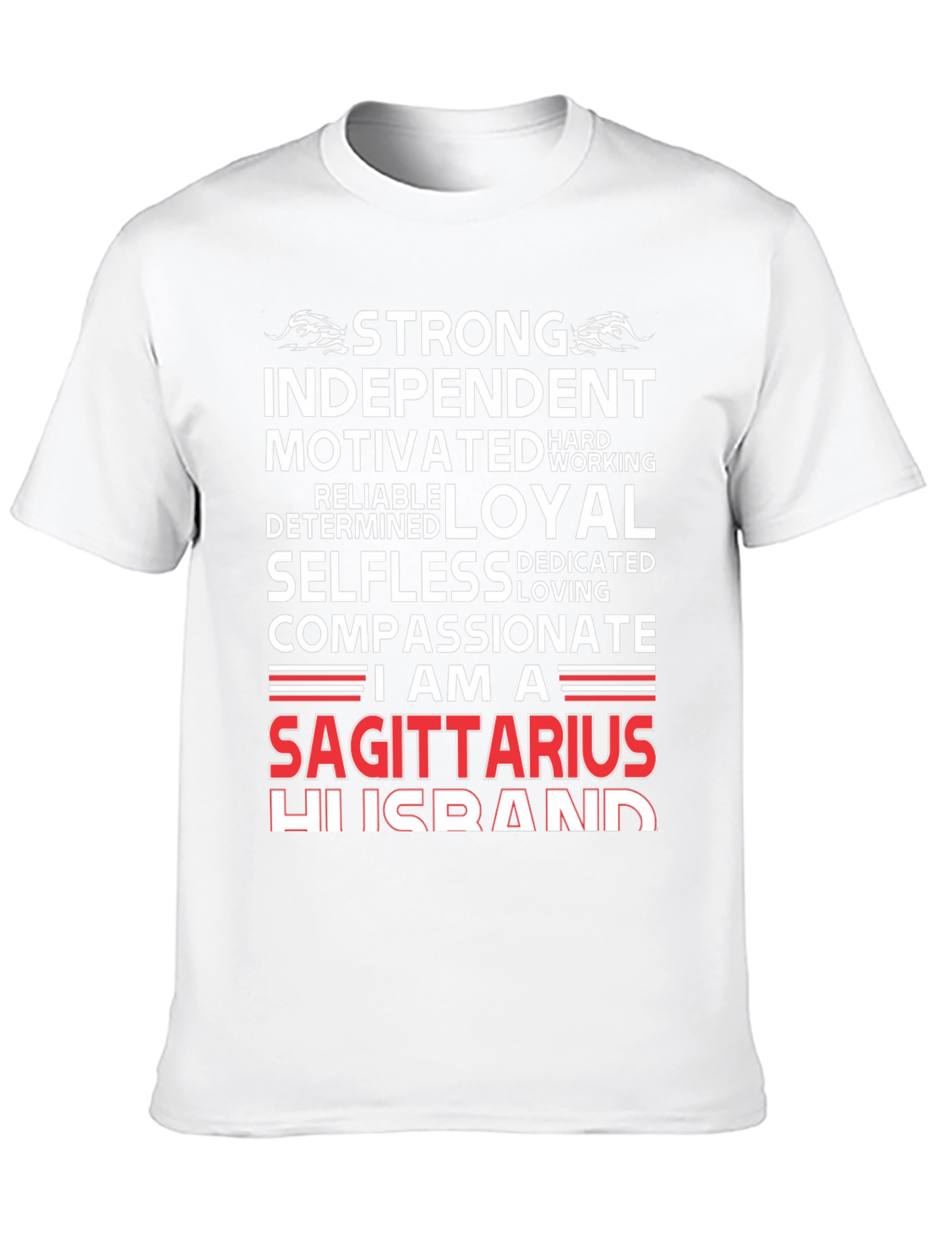 Sagittarius Husband Graphic T-Shirt