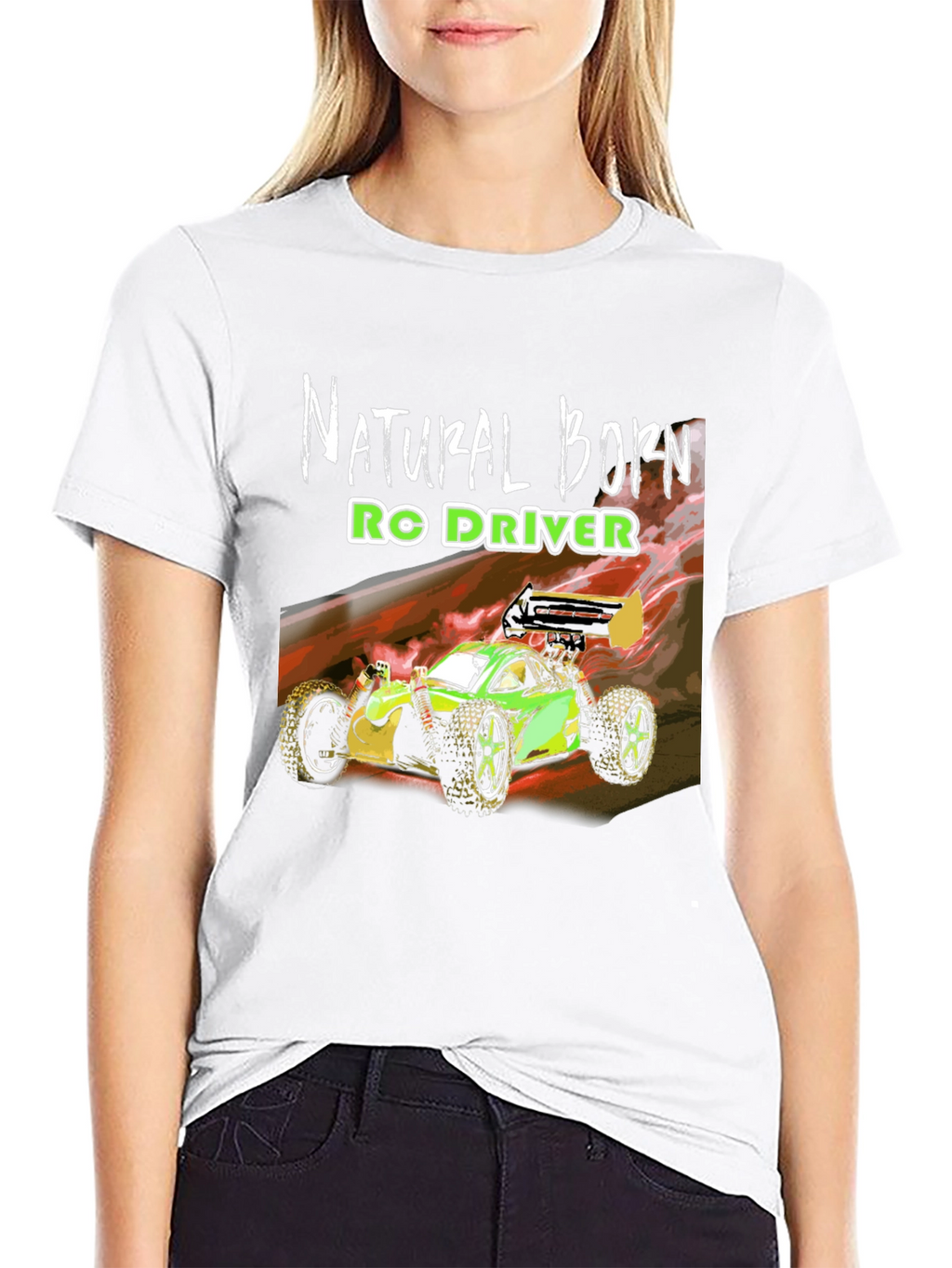 Natural Born RC Driver Graphic T-Shirt