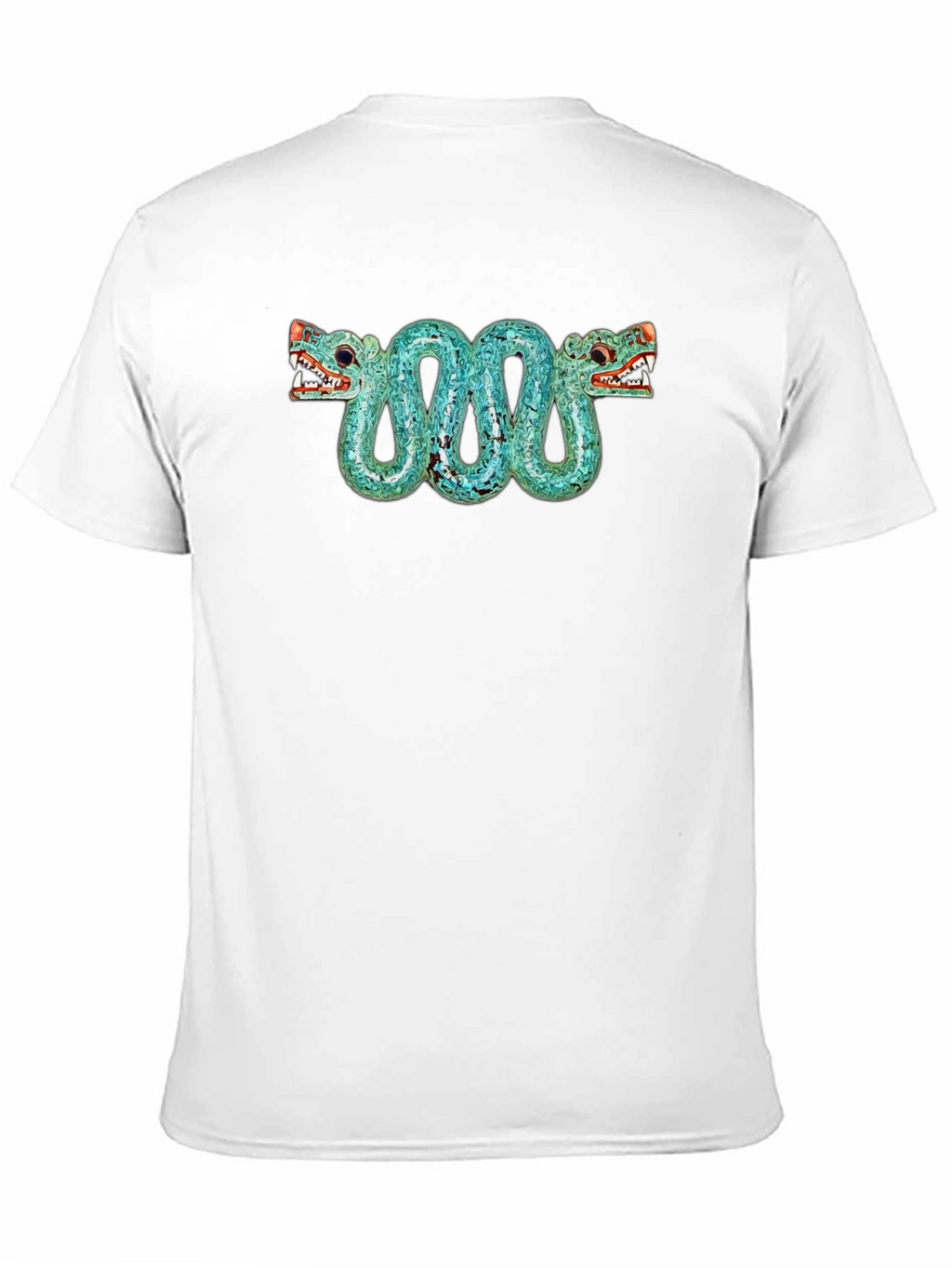 Aztec Serpent T-Shirt - Black Graphic Tee