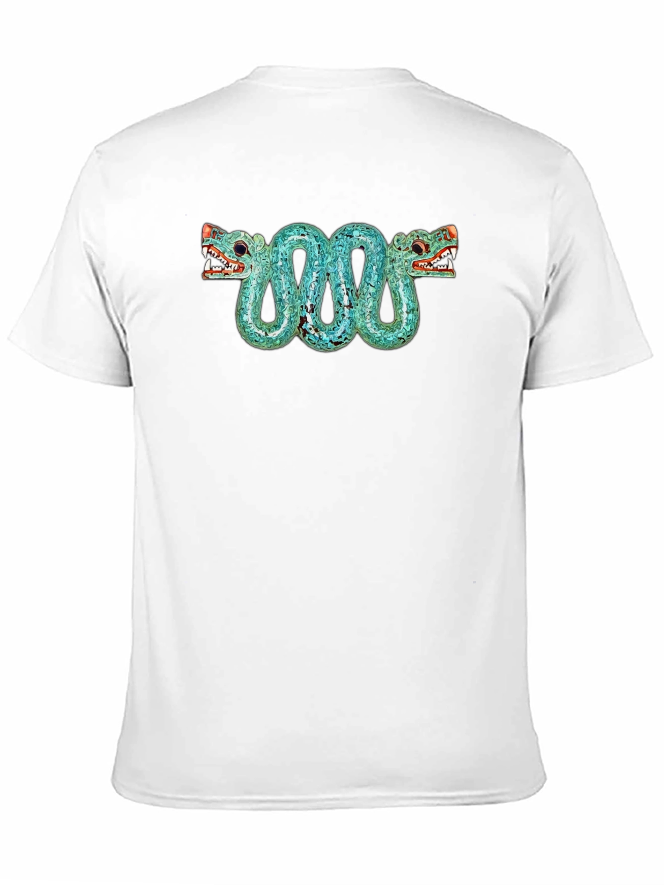 Aztec Serpent T-Shirt - Black Graphic Tee