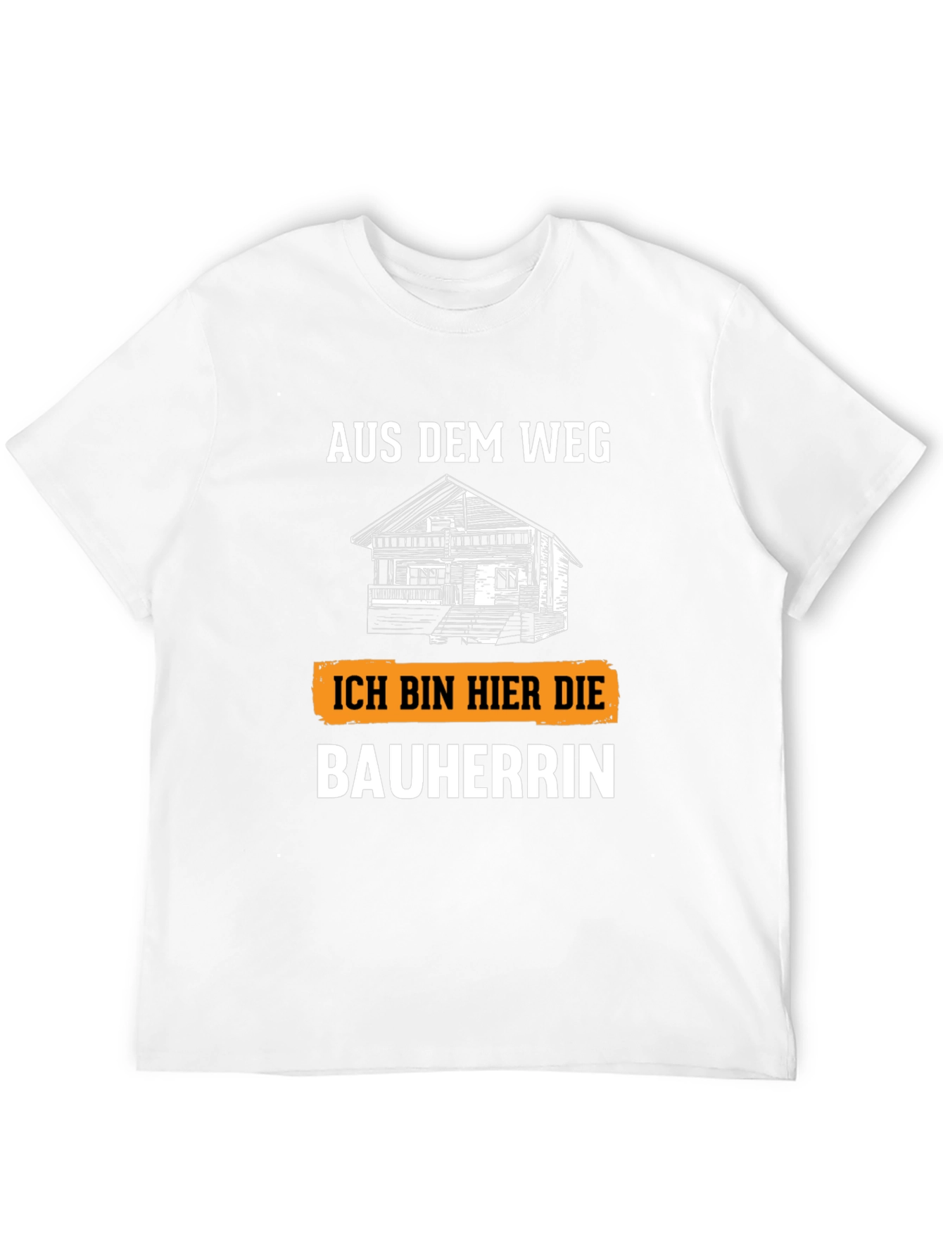 Bauherrin T-Shirt - German Construction Boss Tee