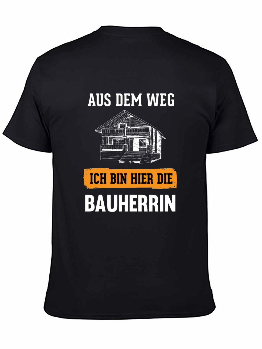 Bauherrin T-Shirt - German Construction Boss Tee