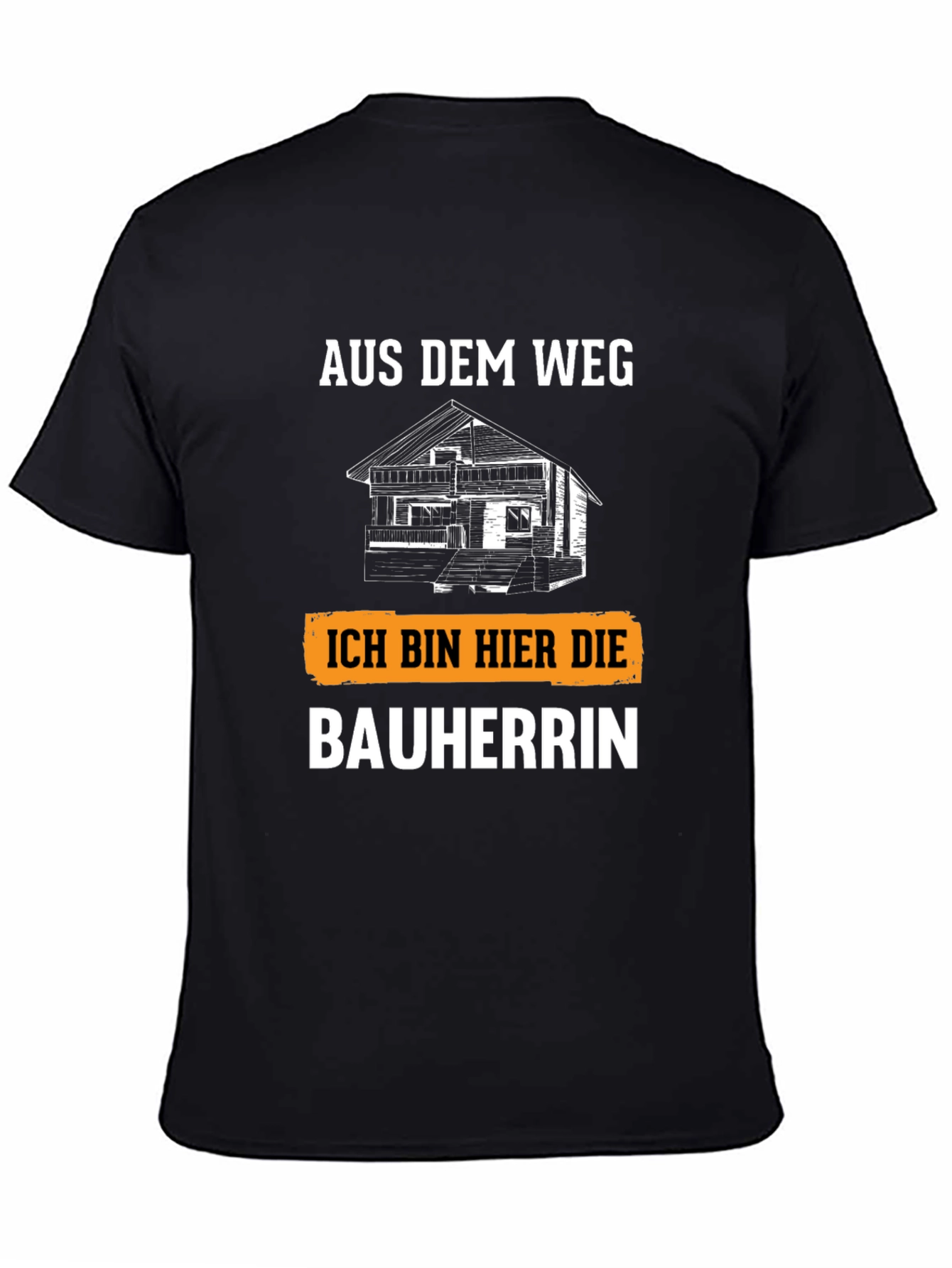 Bauherrin T-Shirt - German Construction Boss Tee