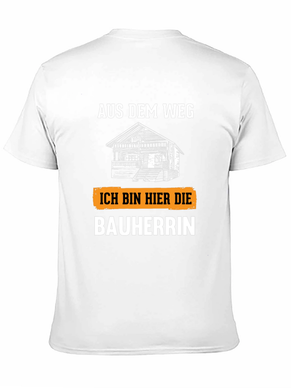 Bauherrin T-Shirt - German Construction Boss Tee