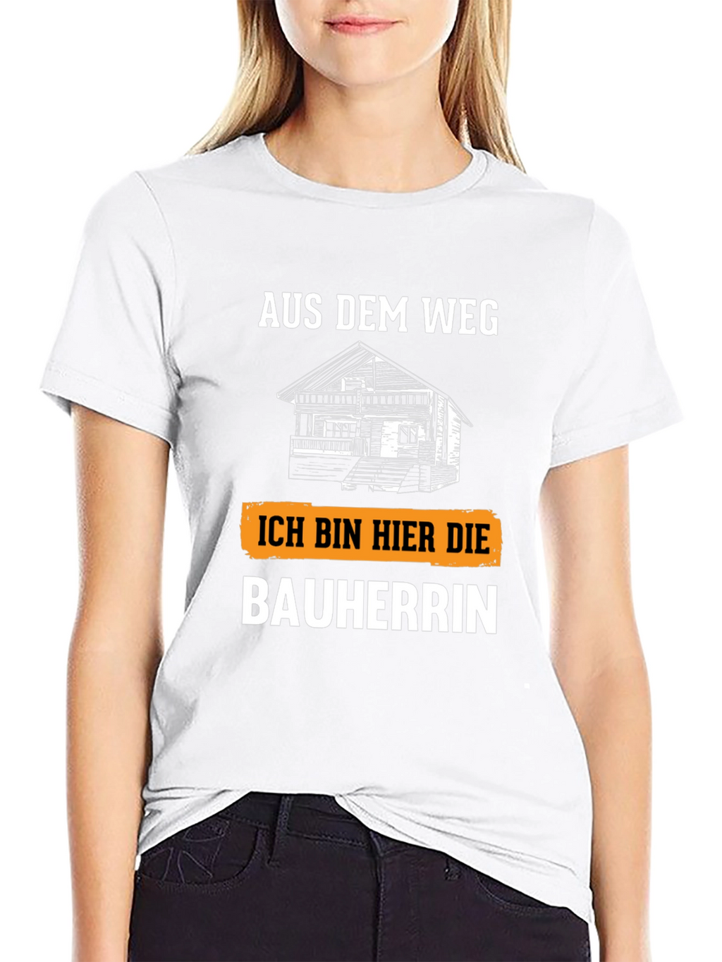 Bauherrin T-Shirt - German Construction Boss Tee