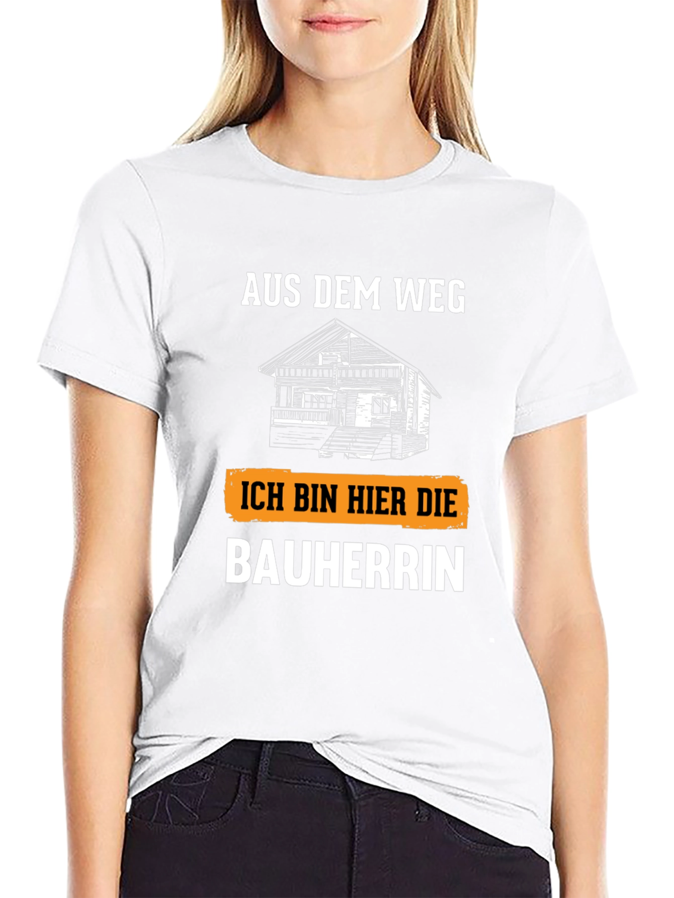Bauherrin T-Shirt - German Construction Boss Tee