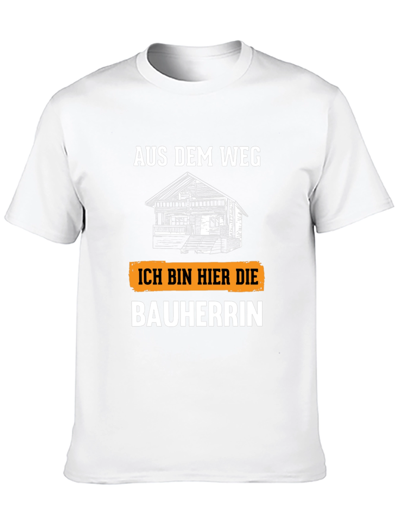Bauherrin T-Shirt - German Construction Boss Tee