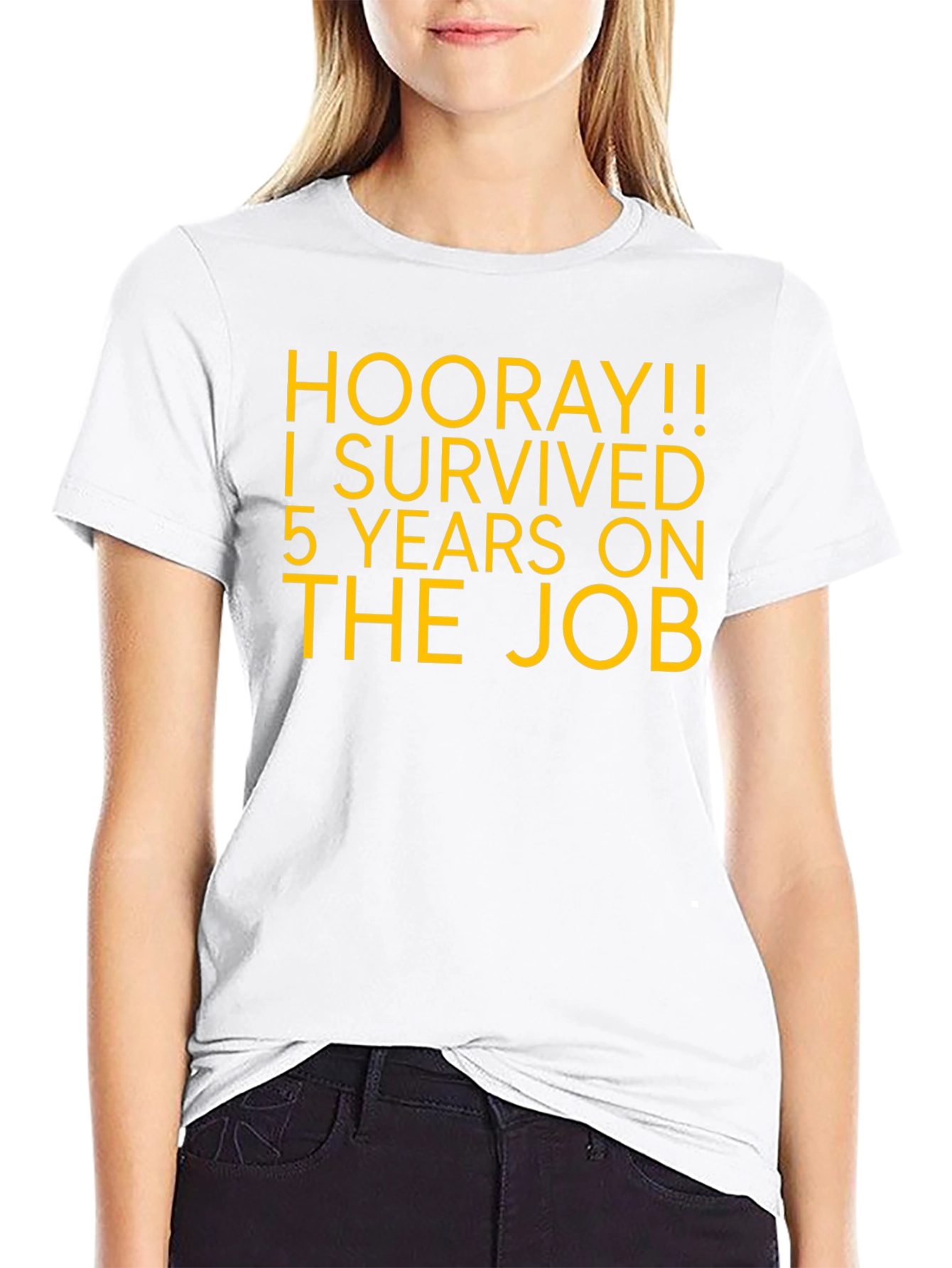Hooray! 5 Years On The Job T-Shirt
