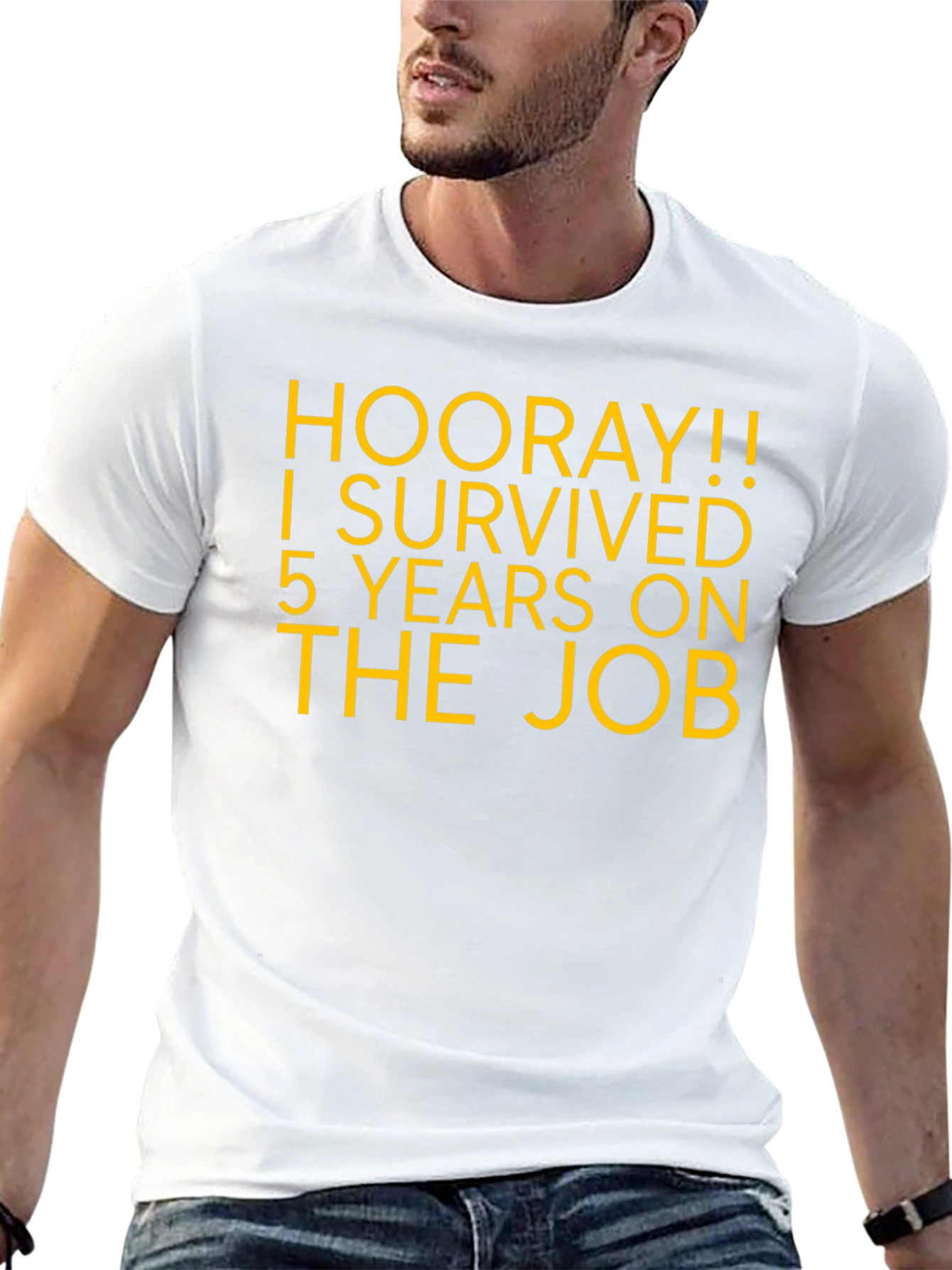 Hooray! 5 Years On The Job T-Shirt