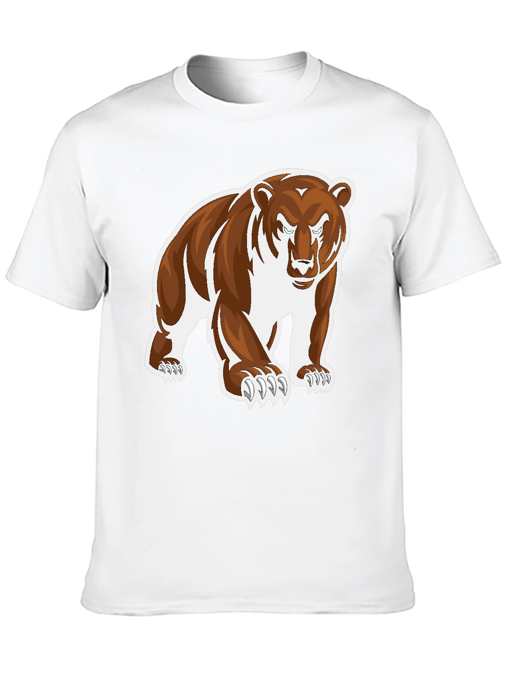 Bear Graphic Print T-Shirt