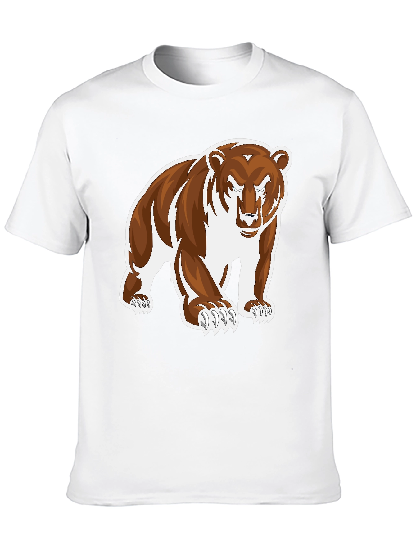 Bear Graphic Print T-Shirt