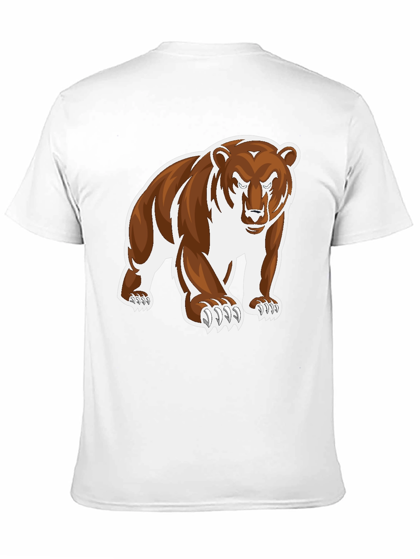 Bear Graphic Print T-Shirt
