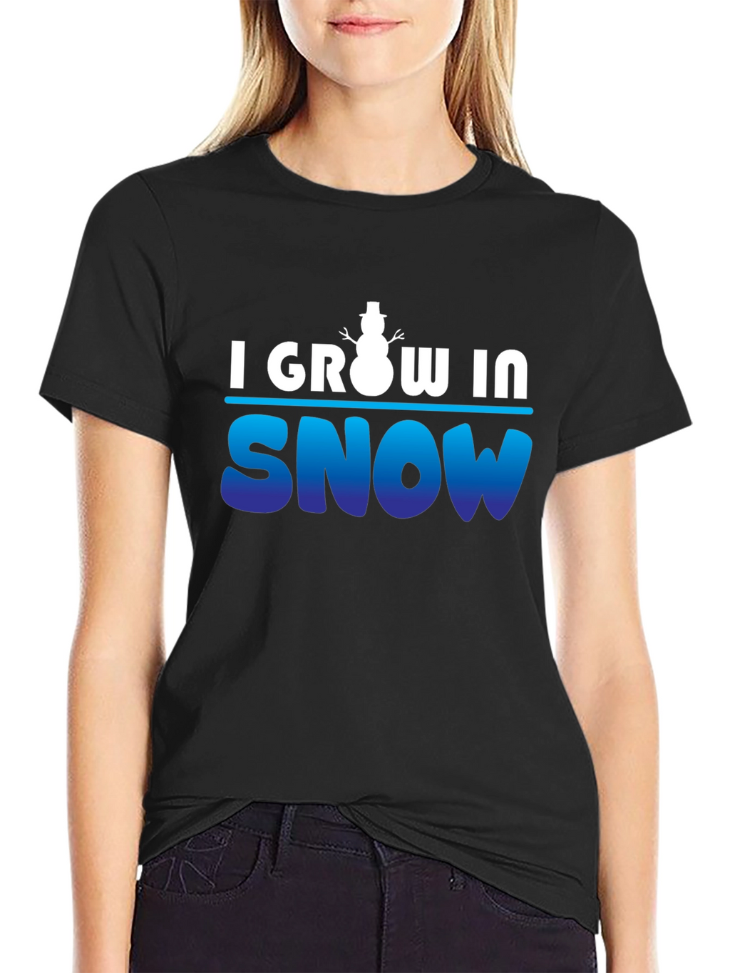 I Grow in Snow - Winter T-Shirt