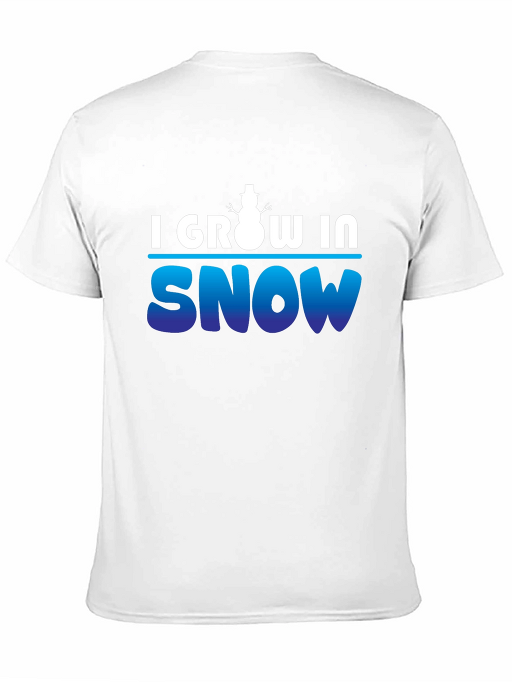 I Grow in Snow - Winter T-Shirt
