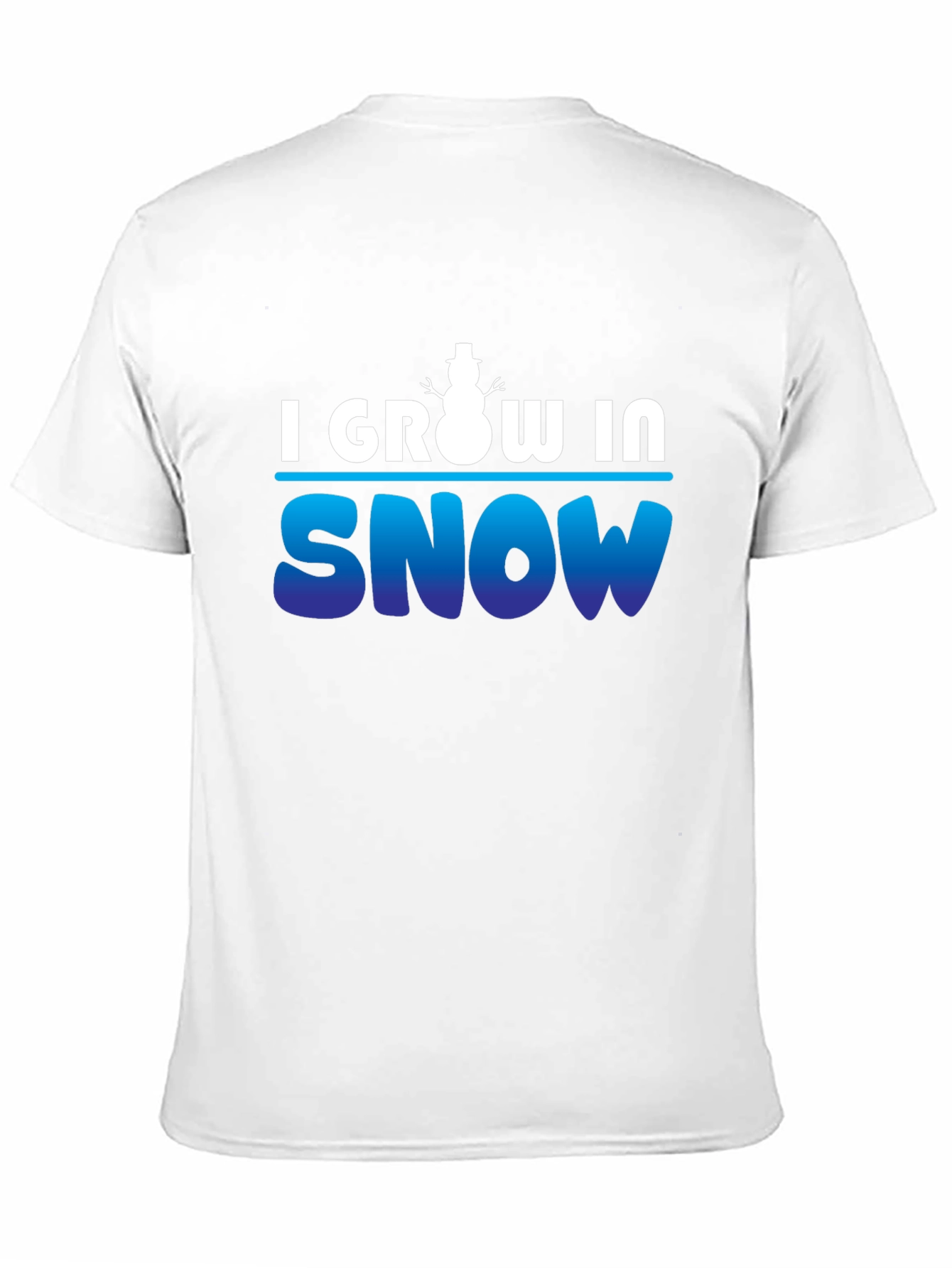 I Grow in Snow - Winter T-Shirt