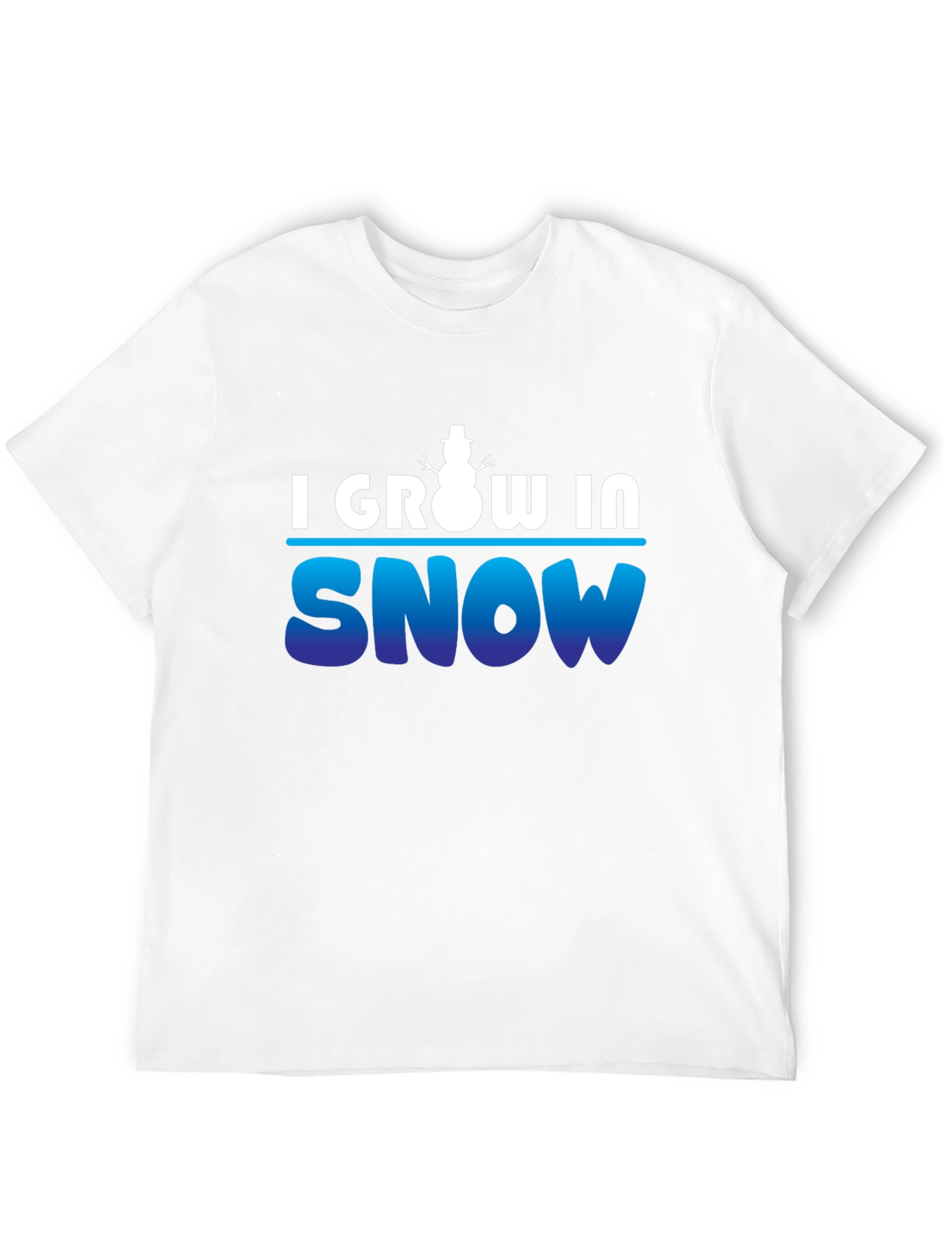 I Grow in Snow - Winter T-Shirt