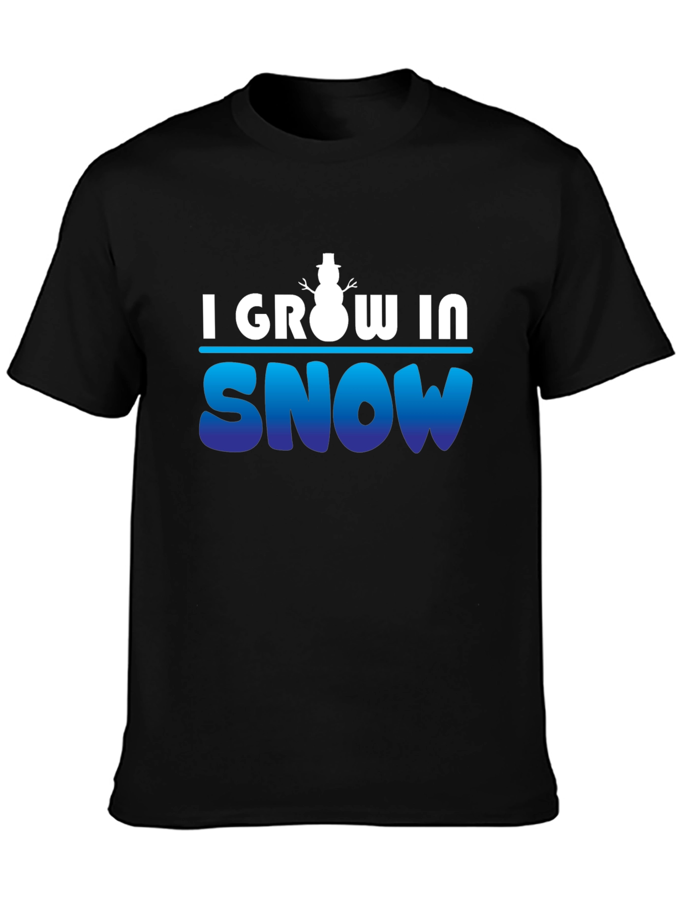 I Grow in Snow - Winter T-Shirt