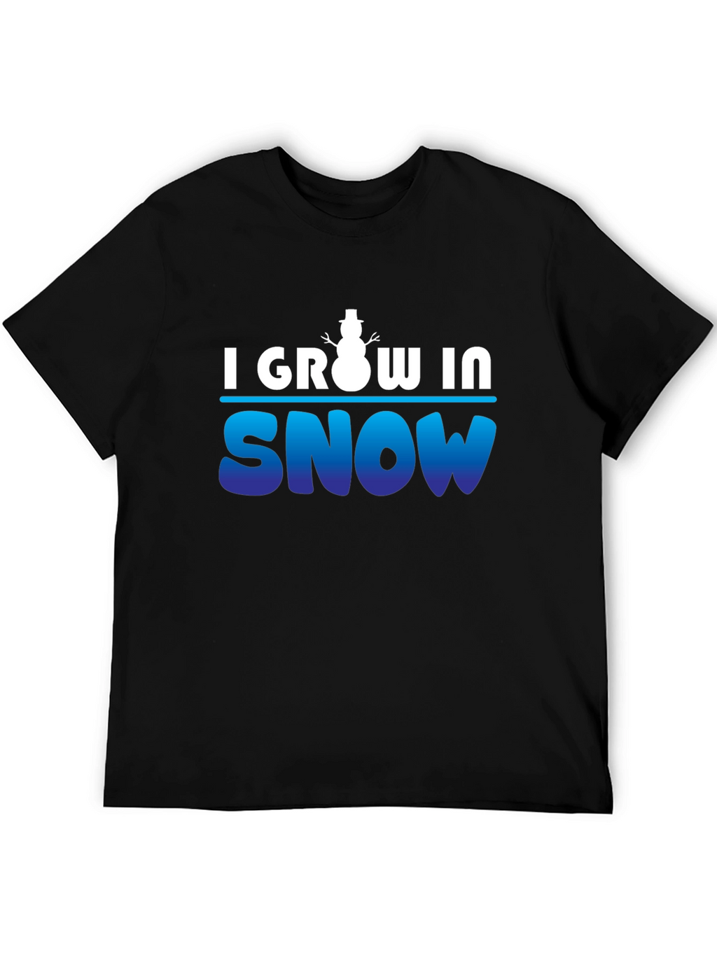 I Grow in Snow - Winter T-Shirt