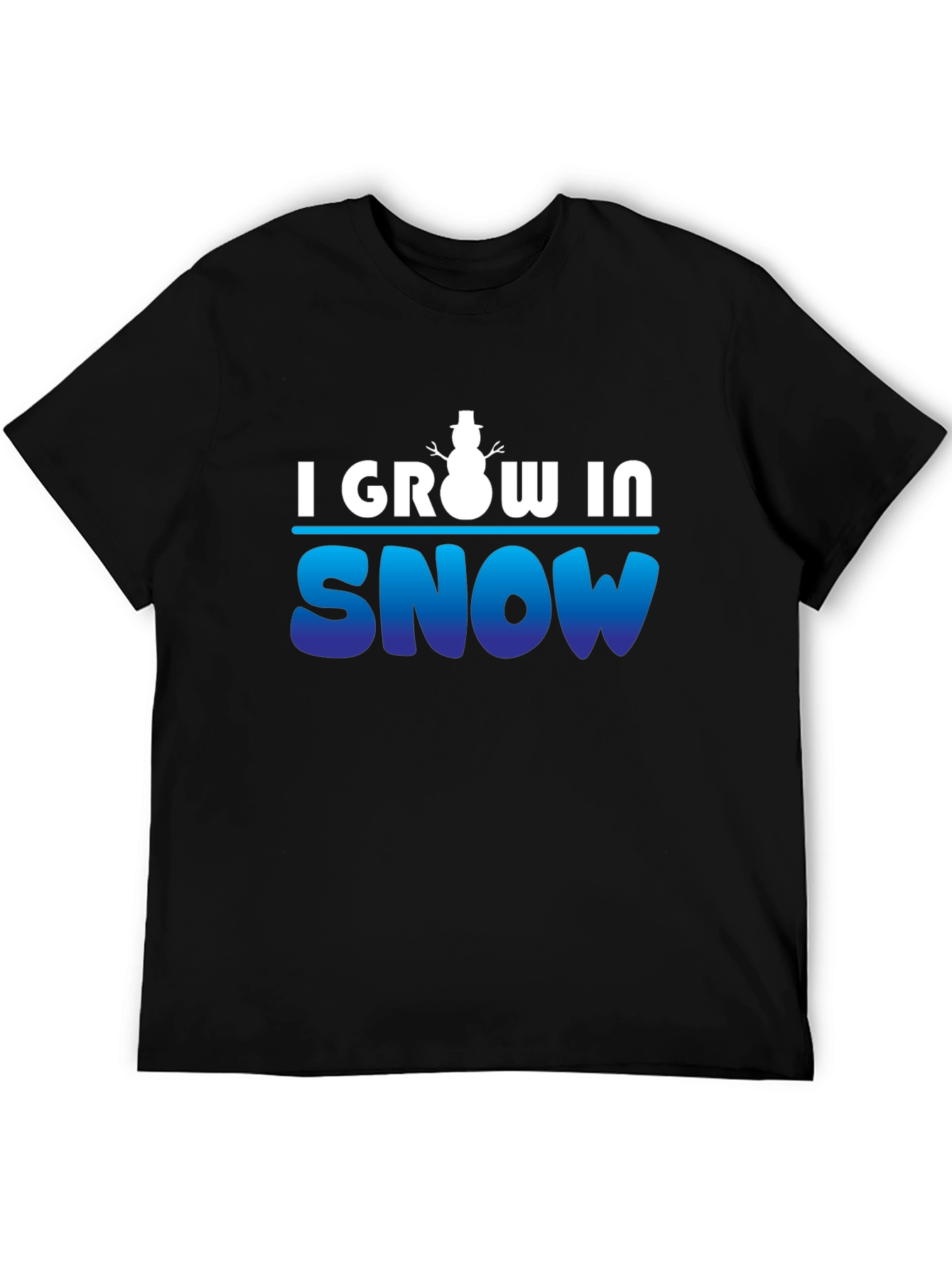 I Grow in Snow - Winter T-Shirt