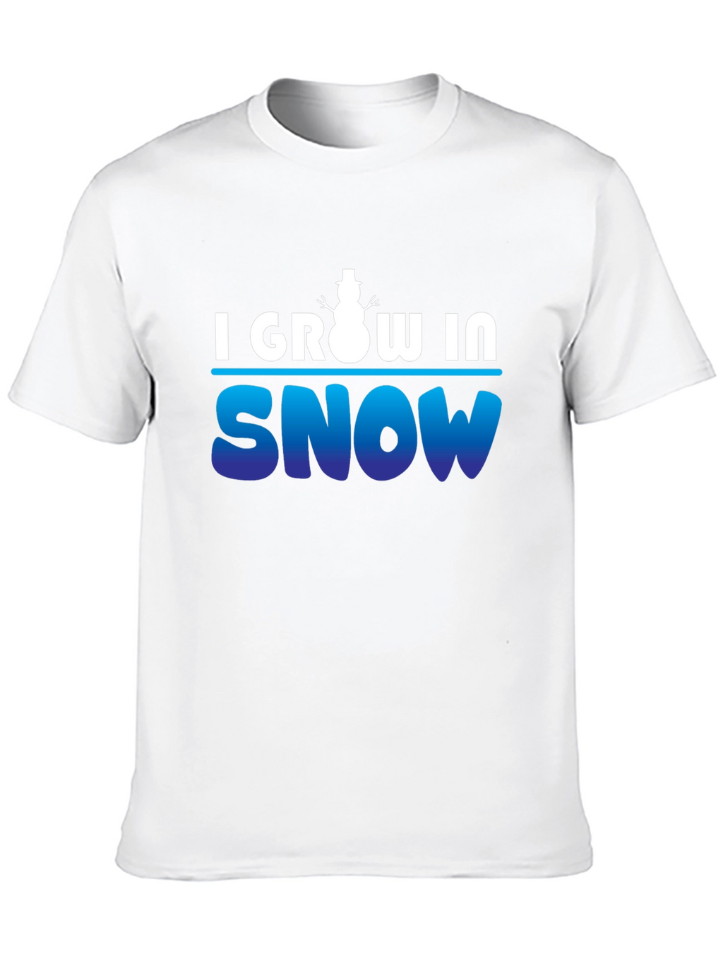 I Grow in Snow - Winter T-Shirt